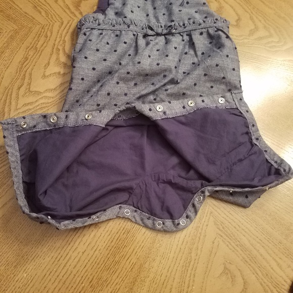 🚫SOLD🚫 Nautica Sleeveless Blue jean  Onesie - Picture 5 of 6